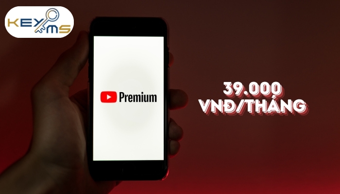 So sánh giá YouTube Premium mua tại YouTube và Ekeyms