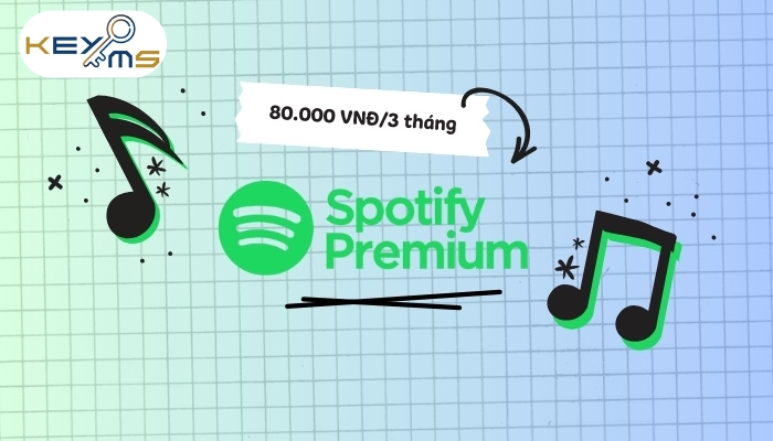 Sự khác biệt về giá Spotify Premium khi mua tại Ekeyms và tại trang web Spotify