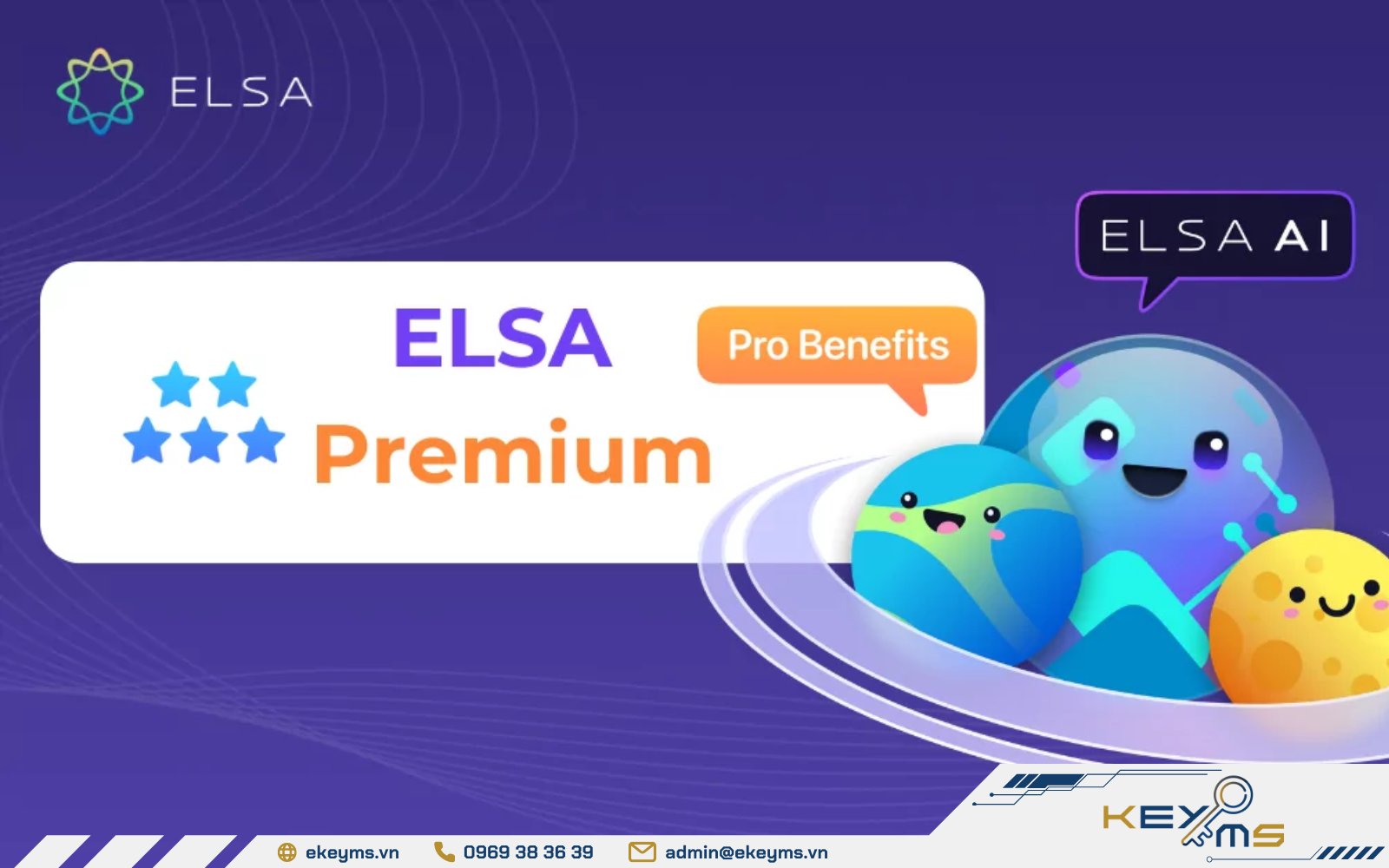ELSA Premium là gói học tiếng Anh nâng cao, giúp cải thiện phát âm và giao tiếp chuẩn bản xứ bằng công nghệ AI