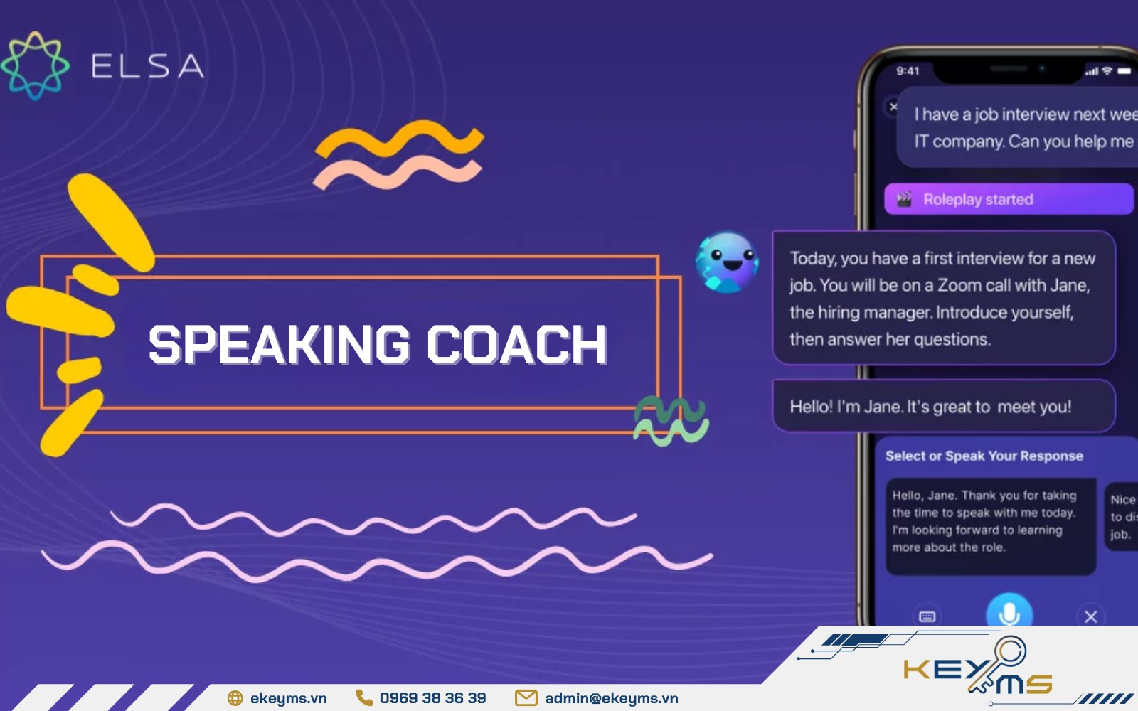 Tài khoản ELSA Premium tích hợp Speaking Coach giúp người học luyện phản xạ giao tiếp tiếng Anh một cách tự nhiên và hiệu quả