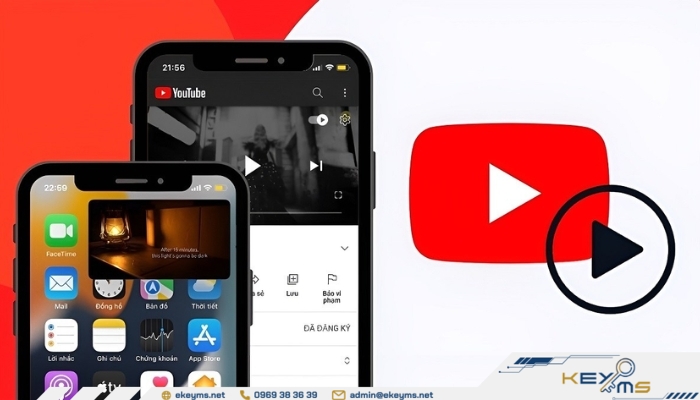 YouTube Premium phát nhạc khi tắt màn hình điện thoại