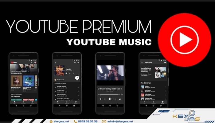 Sử dụng gói Play Music và YouTube Music Premium