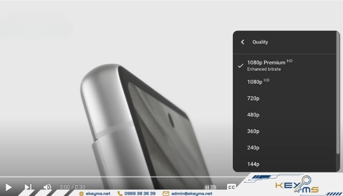 Video chất lượng cao khi xem YouTube Premium
