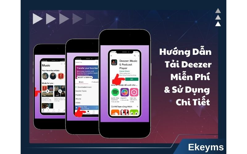 Cách tải Deezer