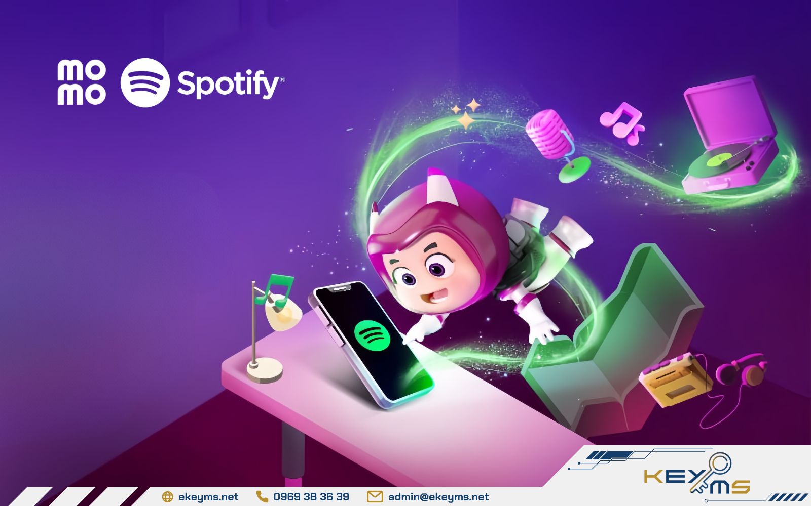 Mua Spotify Premium qua Momo để tận hưởng nhiều lợi ích vượt trội và âm nhạc không giới hạn