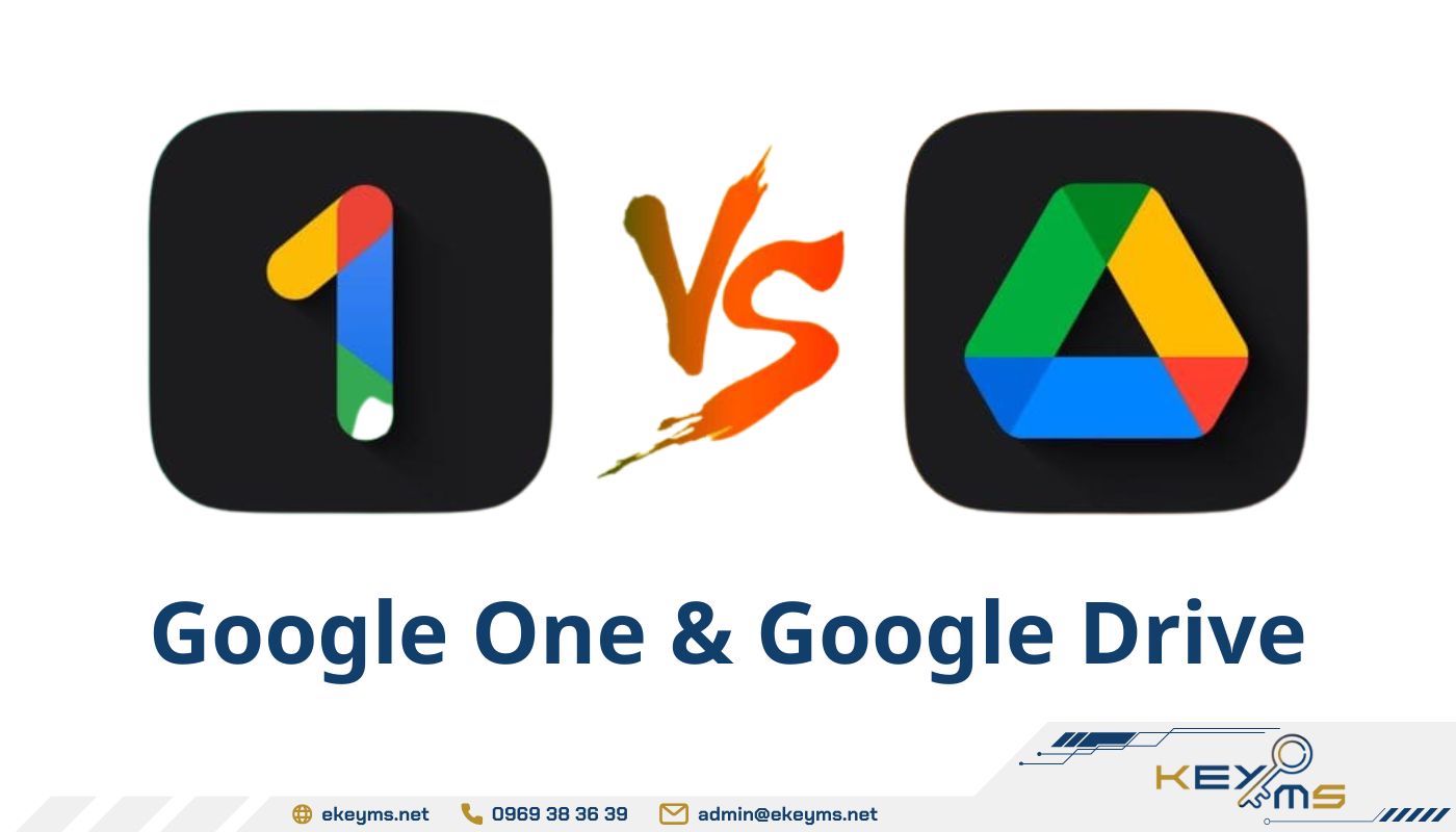 So sánh Google Drive và Google One