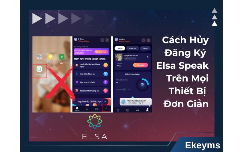 Cách hủy Elsa Speak