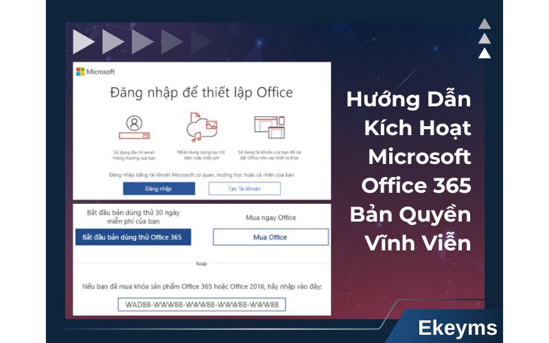 Cách kích hoạt Microsoft Office 365