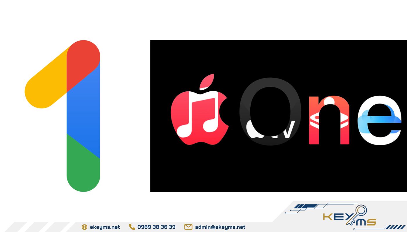 Google One và Apple One có không gian lưu trữ khác nhau