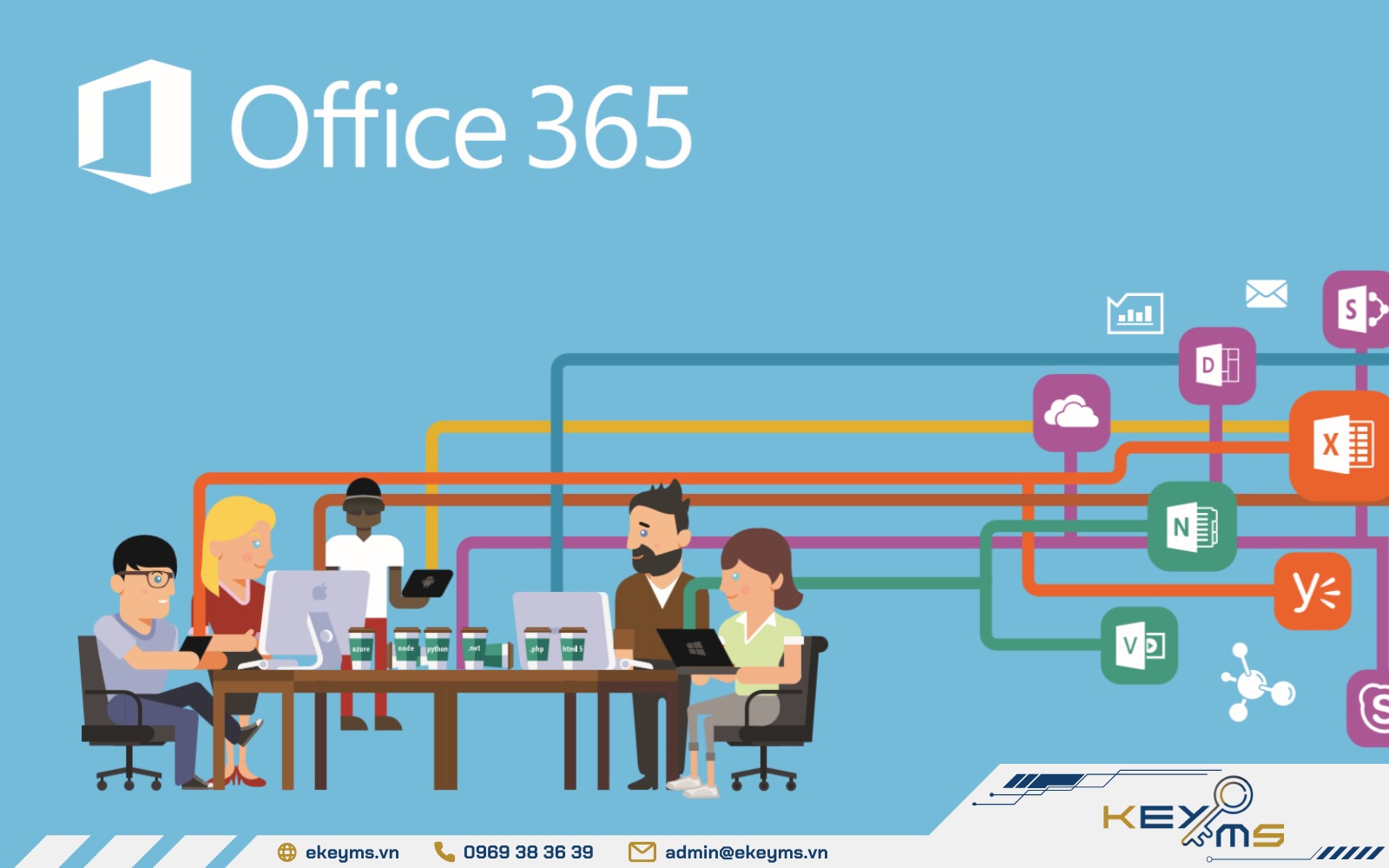 Lưu ý khi thực hiện cách thêm domain vào Microsoft Office 365