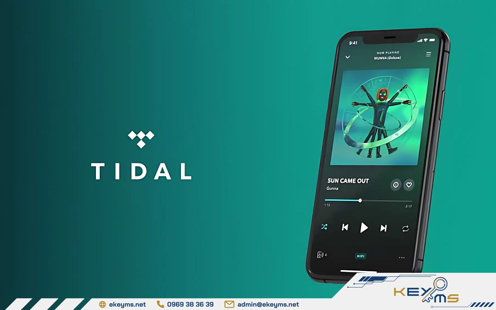 Tidal mang đến âm thanh HiFi sống động, chân thực như thưởng thức trực tiếp