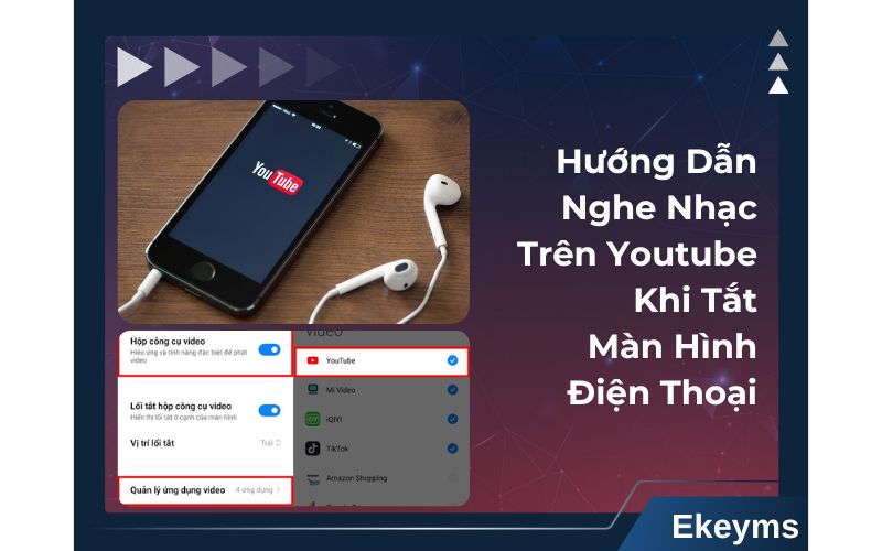 Cách nghe nhạc trên YouTube khi tắt màn hình Android và iPhone