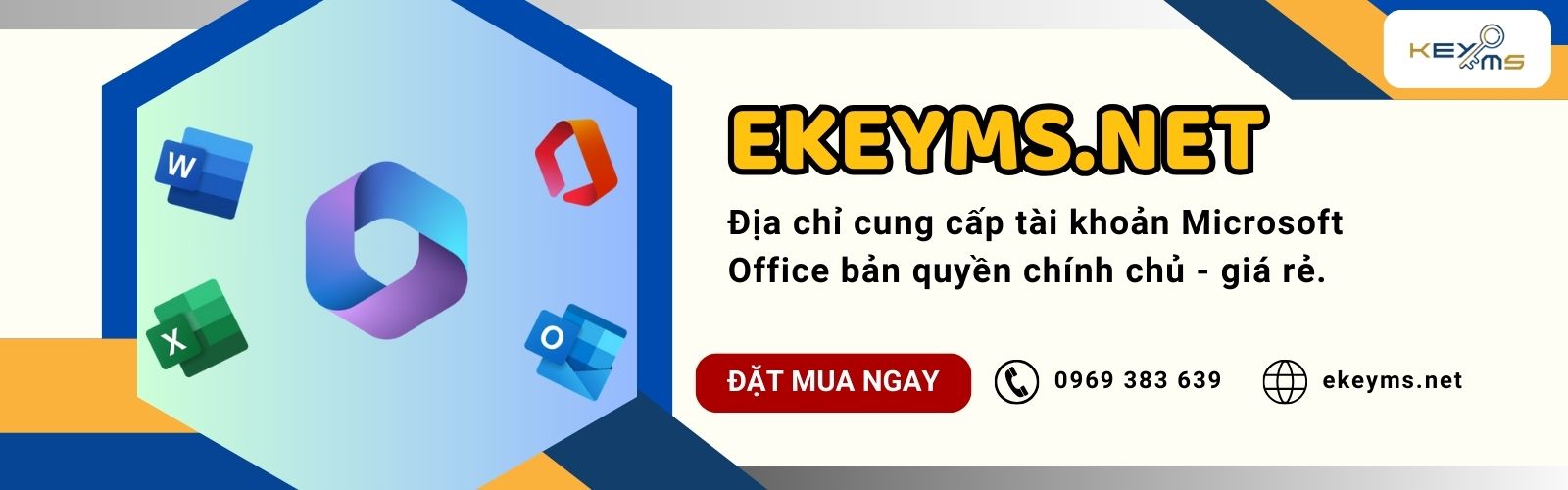 Mua key Microsoft Office chính hãng, giá rẻ tại Ekeyms.net