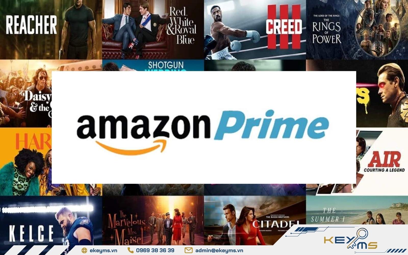 tài khoản xem phim bản quyền Âmzone Prime Video