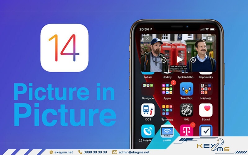 Hệ điều hành từ iOS 14 có thể bật tính năng PiP