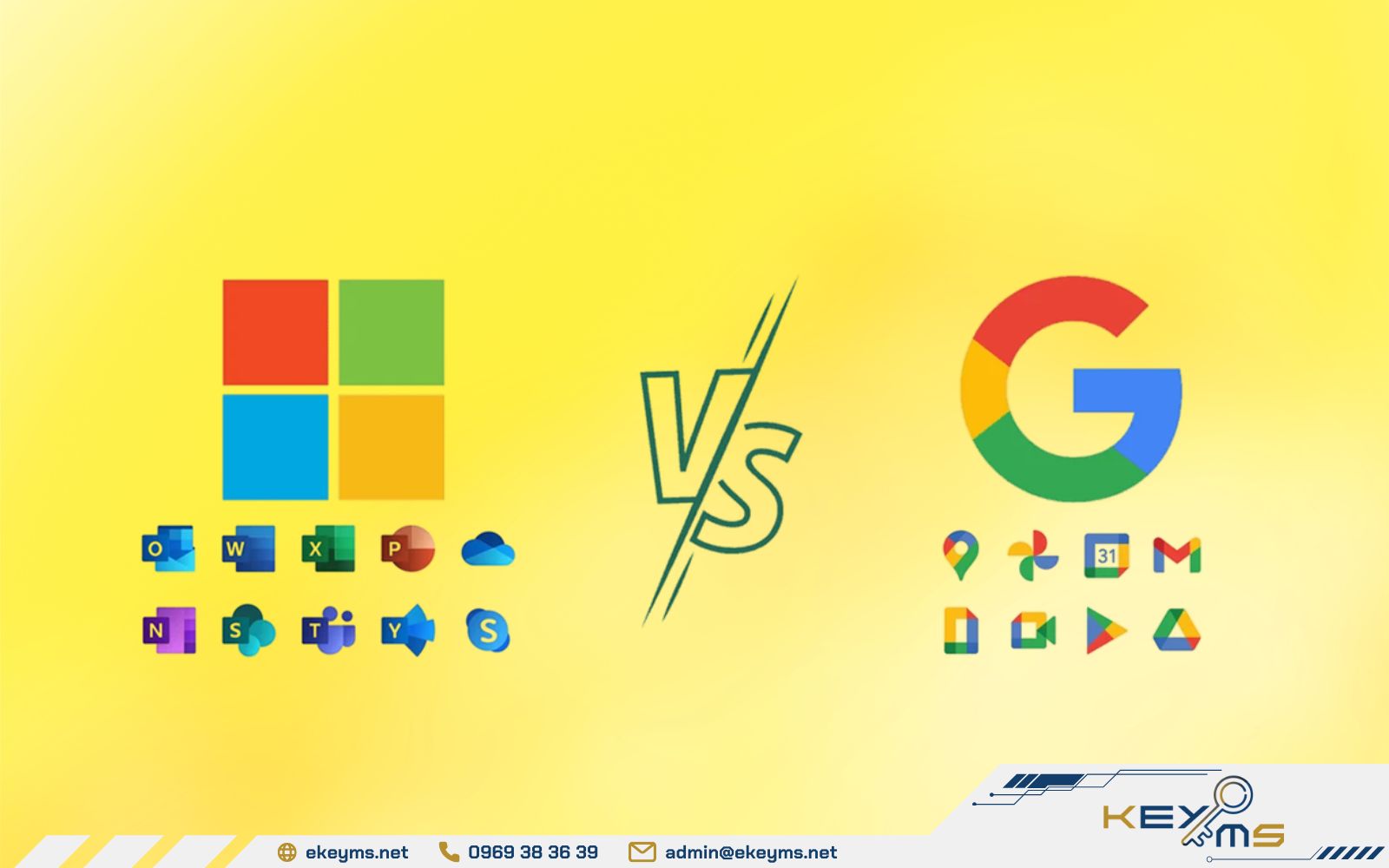 So sánh g suite và office 365, đâu là lựa chọn tối ưu?
