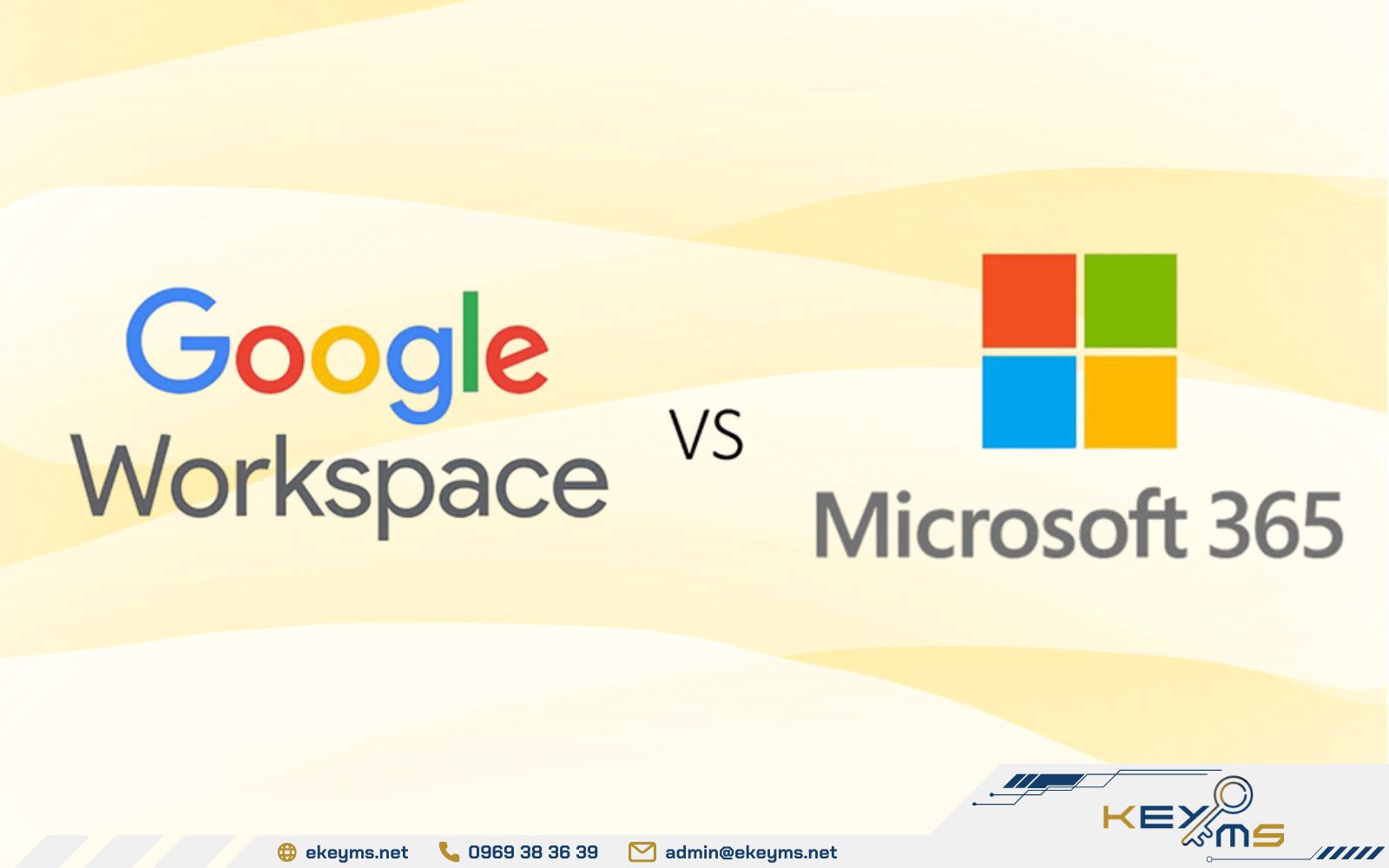 Nên lựa chọn Google Workspace hay Office 365 để lưu trữ dữ liệu?
