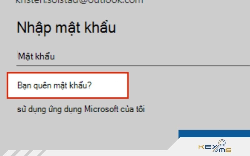 Quên mật khẩu là lỗi thường gặp khi đăng nhập