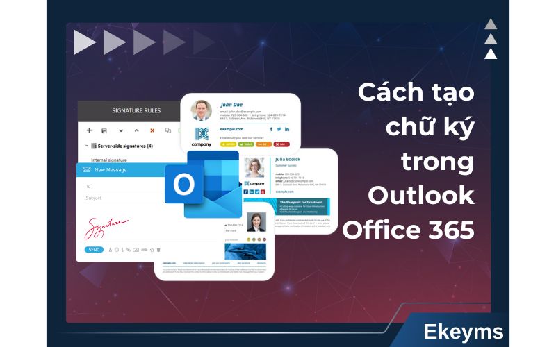 Tạo chữ ký trong Outlook Office 365