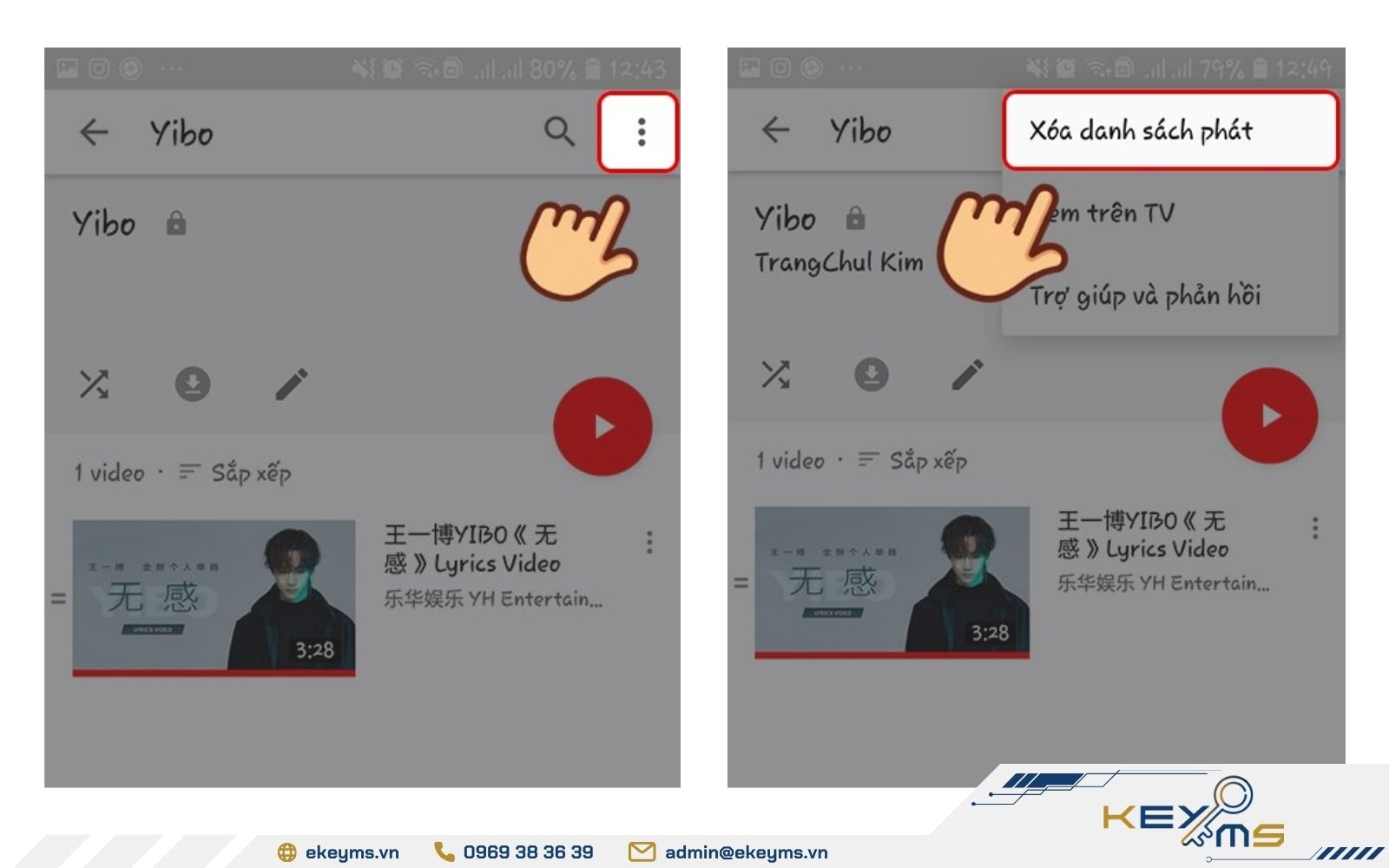 Cách xem danh sách phát trên YouTube và tùy chỉnh xóa