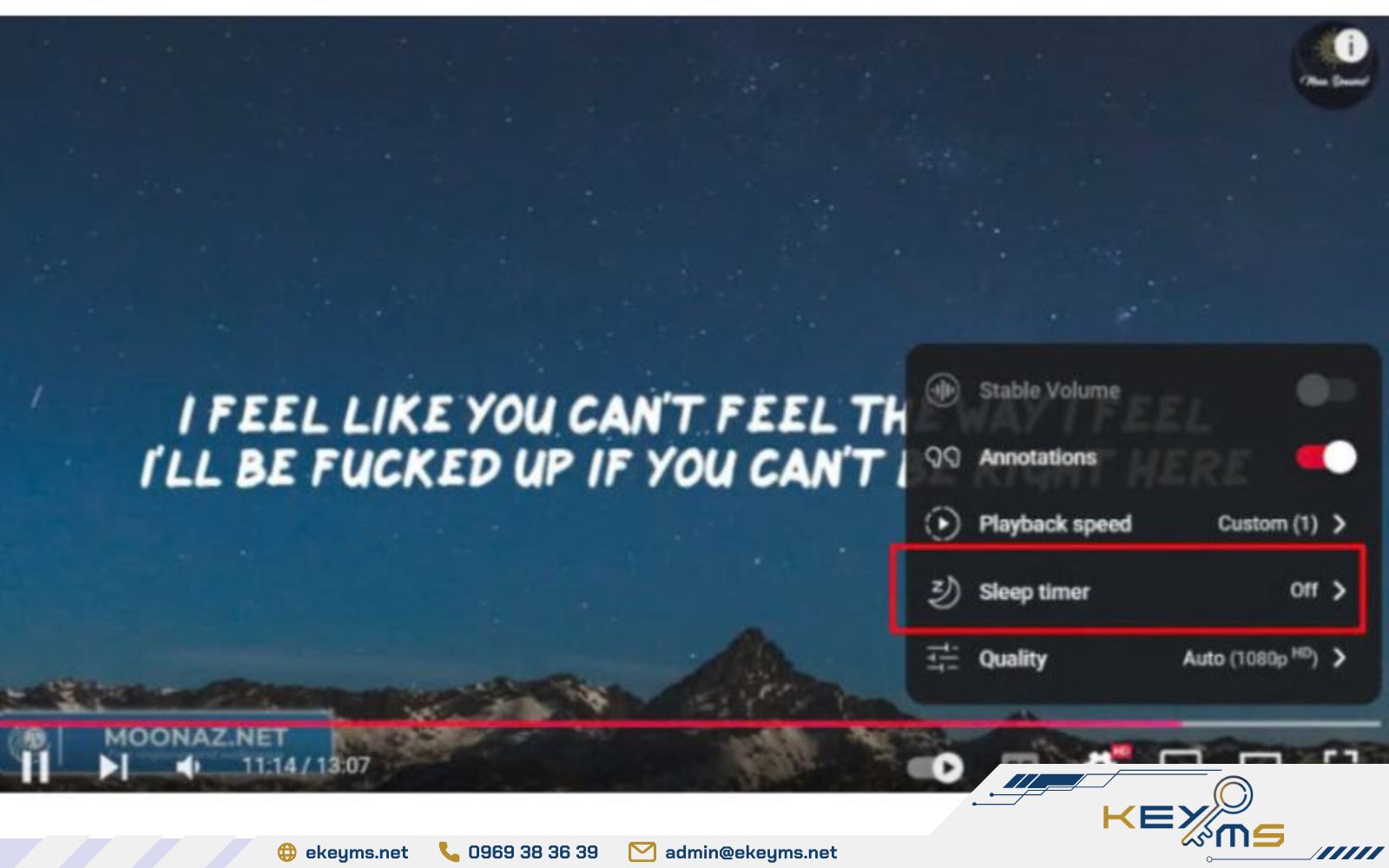 Cách hẹn giờ tắt youtube trên máy tính