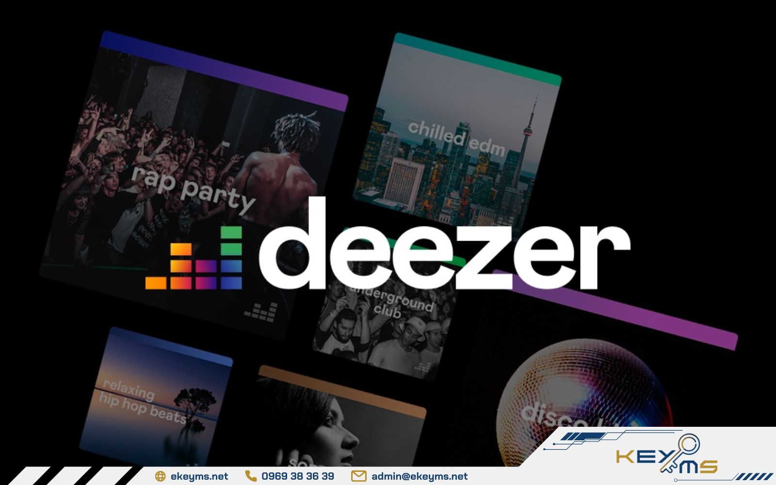 Deezer – nền tảng phát nhạc online của Pháp, hỗ trợ cả gói miễn phí lẫn trả phí