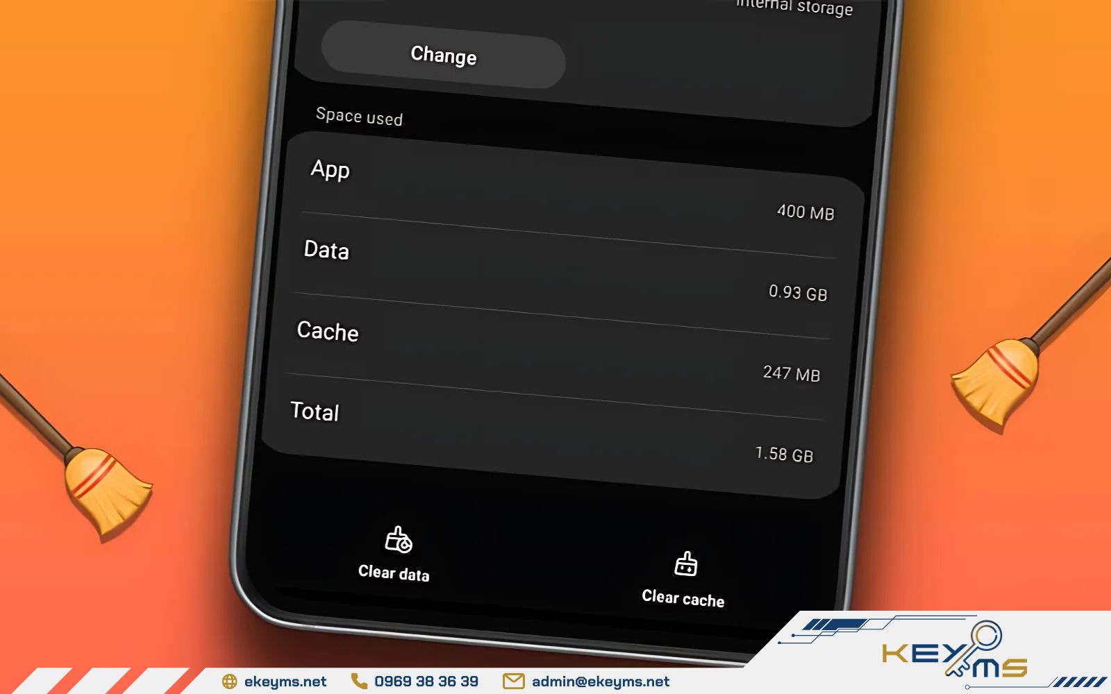 Xóa bộ nhớ đệm, cache Youtube