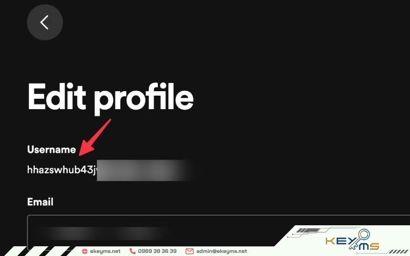 Tìm và theo dõi bạn bè thông qua username Spotify