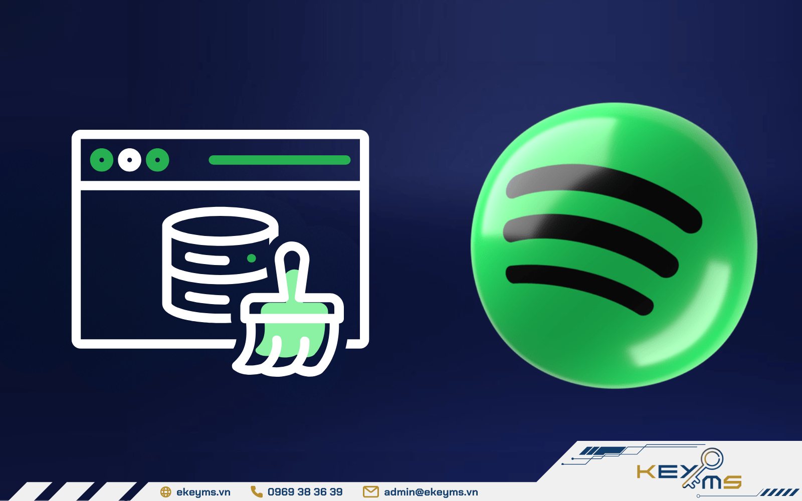 Xóa bộ nhớ cache để khắc phục lỗi không tắt phát trộn bài trên Spotify
