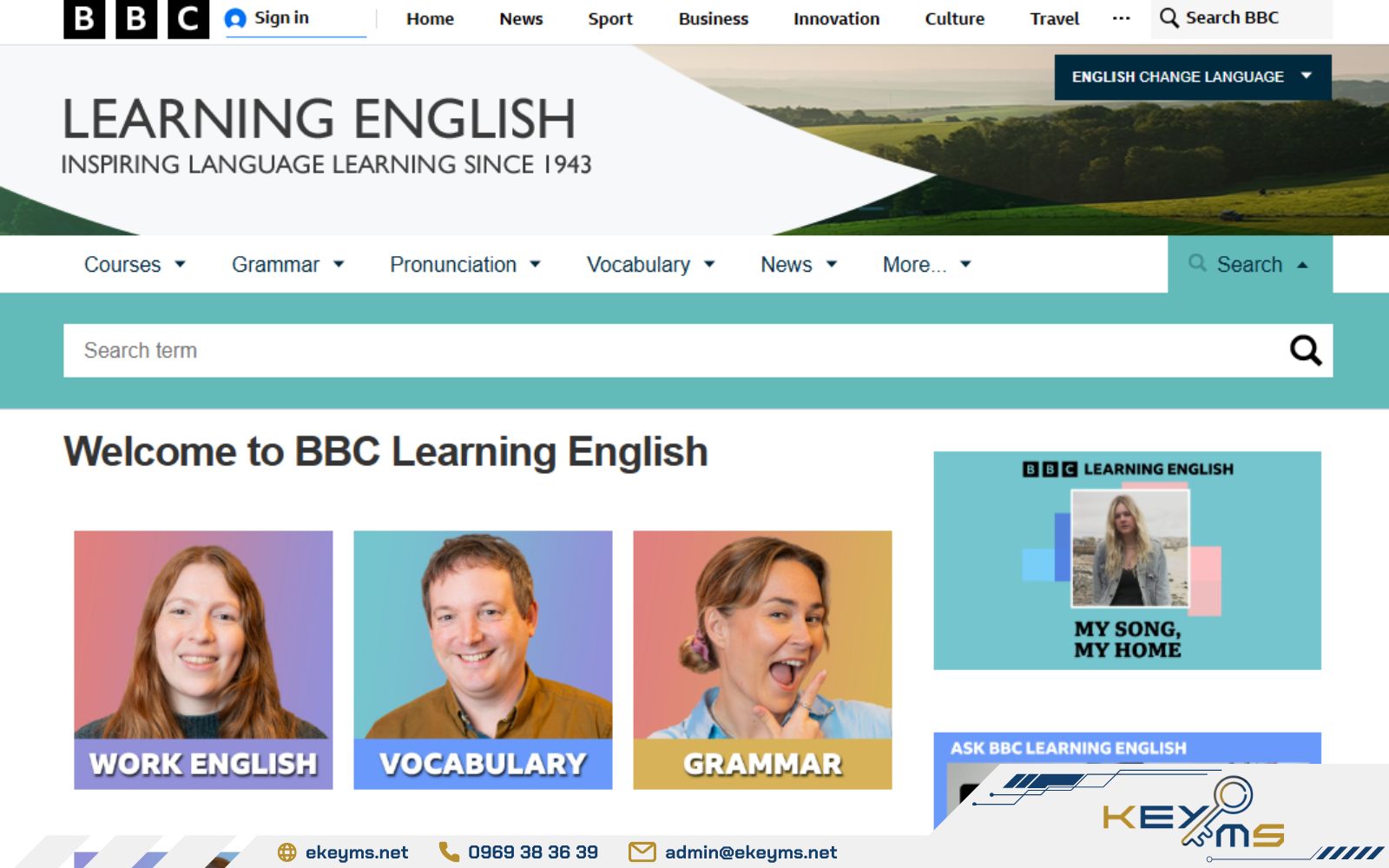 App luyện nghe và nói tiếng Anh - BBC Learning English