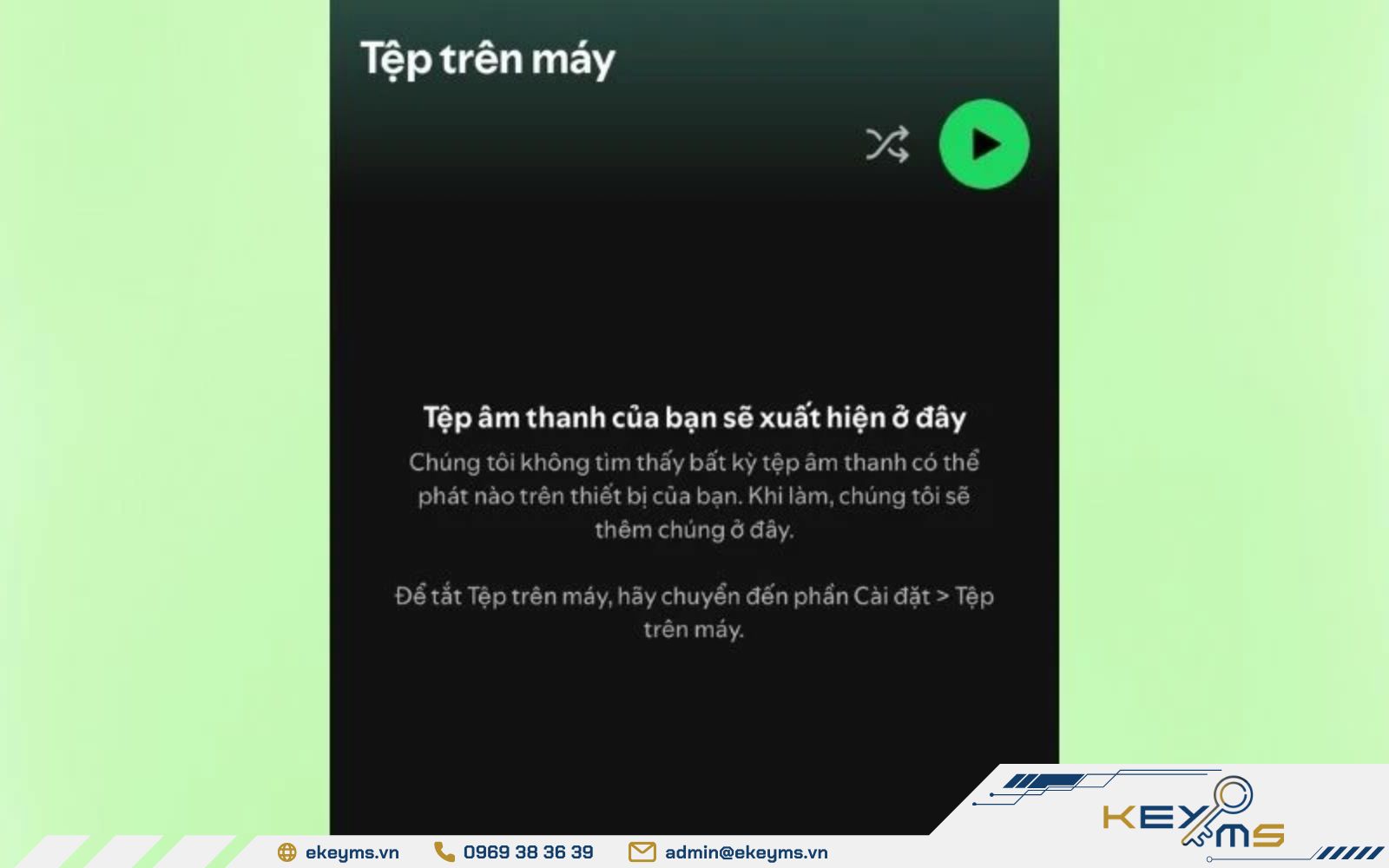 Truy cập Tệp trên điện thoại