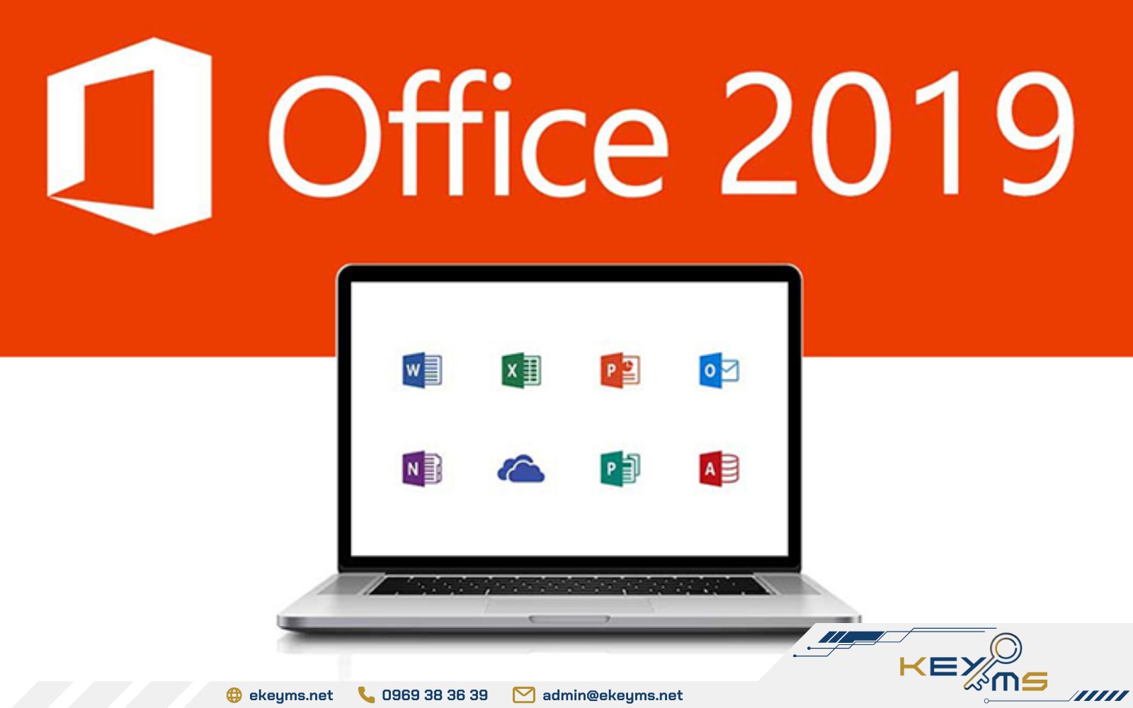 Office 2019 là bộ ứng dụng văn phòng Microsoft cài đặt cố định trên máy tính