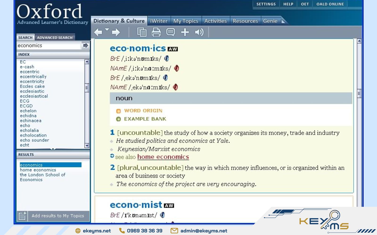 App học tiếng anh chuyên về từ vựng, ngữ pháp - Oxford Dictionary