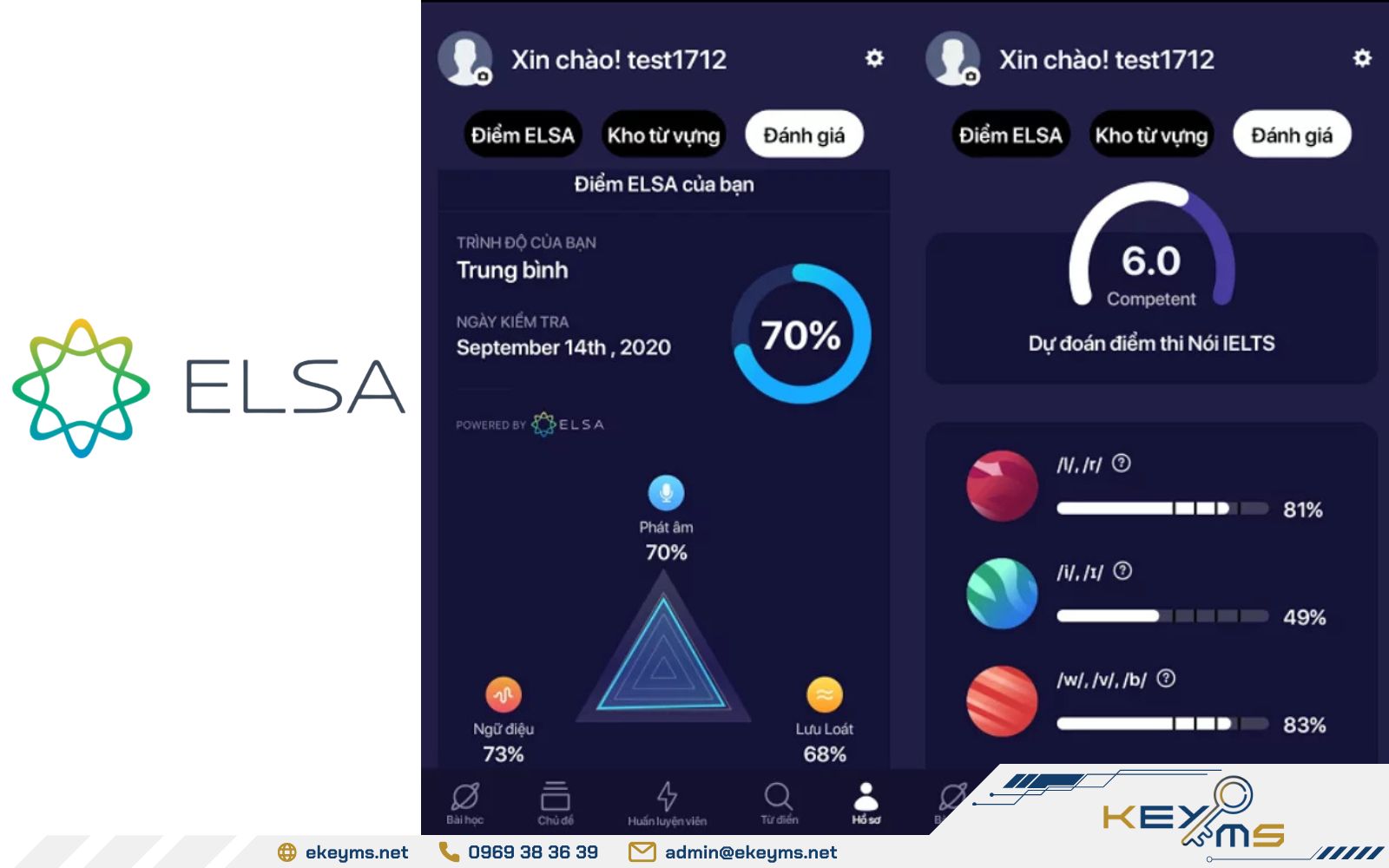 App luyện nghe nói tiếng Anh - ELSA Speak