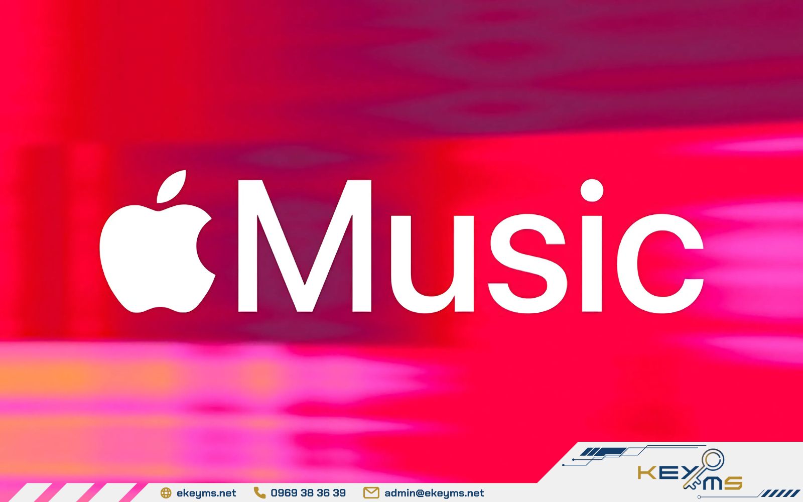 Apple Music thuộc hệ sinh thái giải trí số của Apple, cung cấp trải nghiệm nghe nhạc trực tuyến chất lượng cao