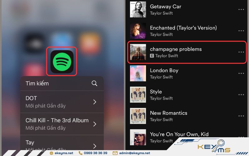 Cách xem lời bài hát trên Spotify trên điện thoại Android - Truy cập ứng dụng