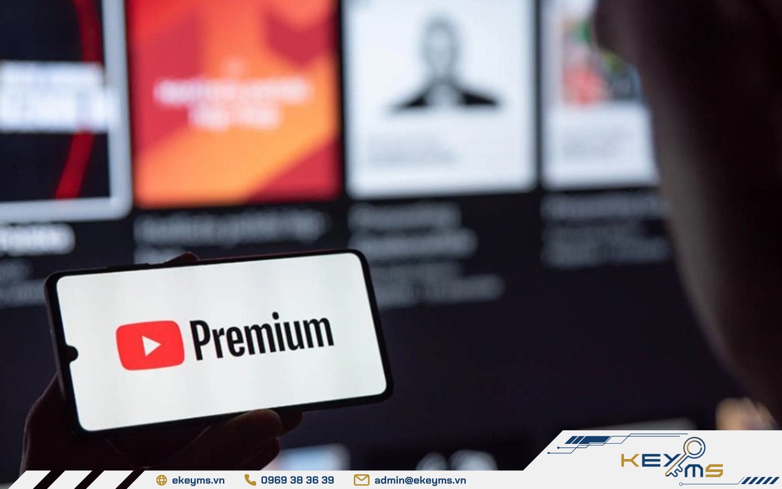 mua user YouTube Premium xem video không quảng cáo