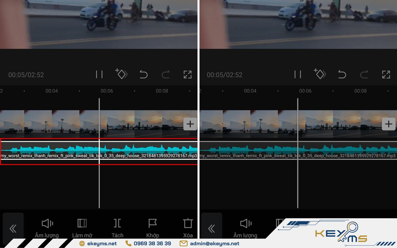 Điều chỉnh âm thanh theo ý muốn rồi xuất video trong CapCut