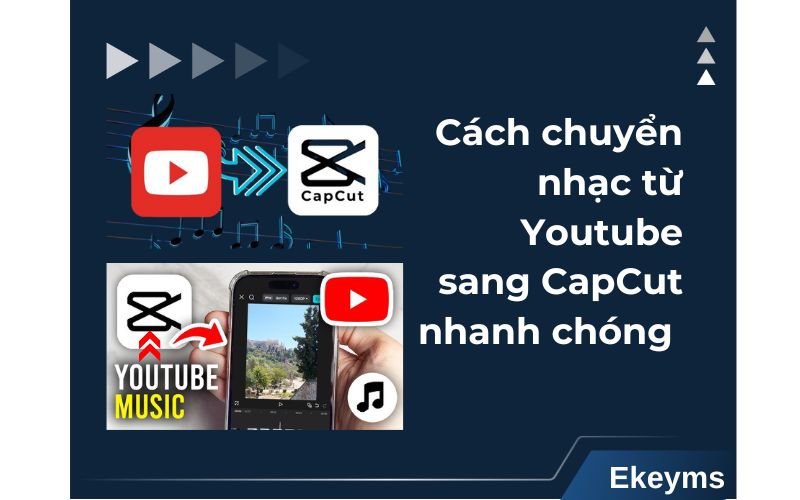 Chuyển nhạc Youtube sang CapCut