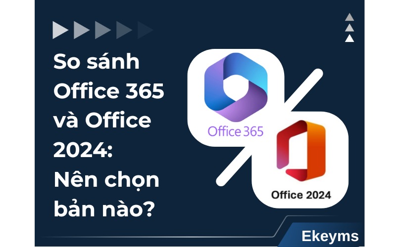 So sánh Office 365 và Office 2024
