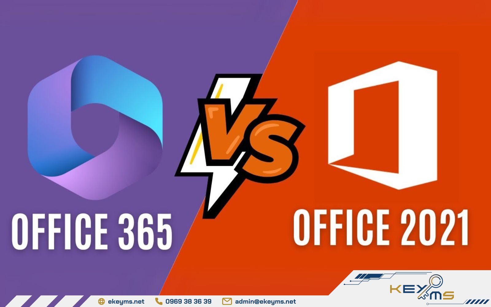 Office 365 và Office 2021 khác nhau như thế nào?