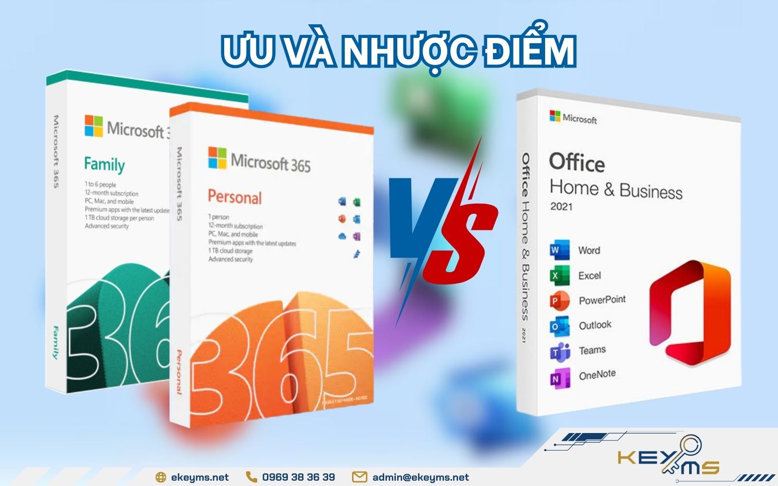Đánh giá microsoft 365 và Office 2021 về ưu, nhược điểm