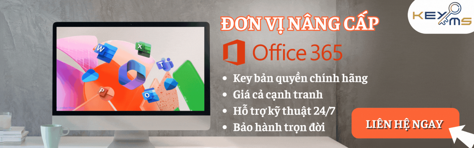 Ekeyms.net - Đơn vị bán tài khoản Office 365 bản quyền giá tốt