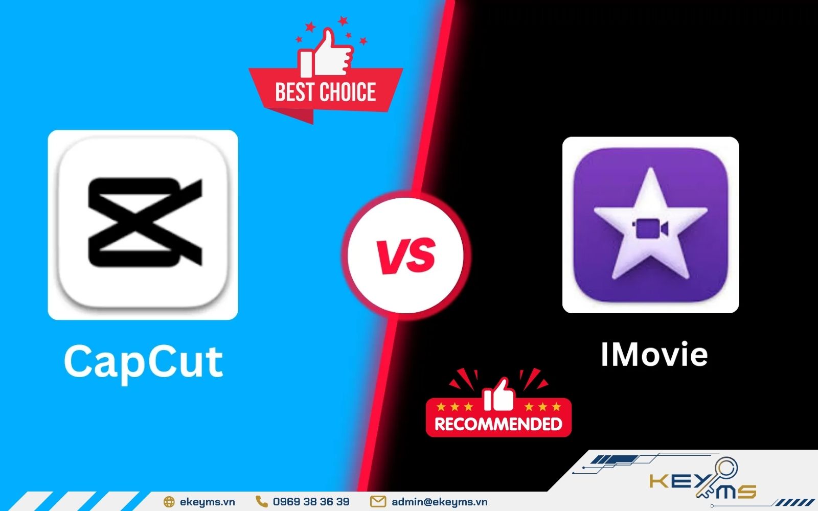 Giá thành và gói dịch vụ của CapCut và Imovie