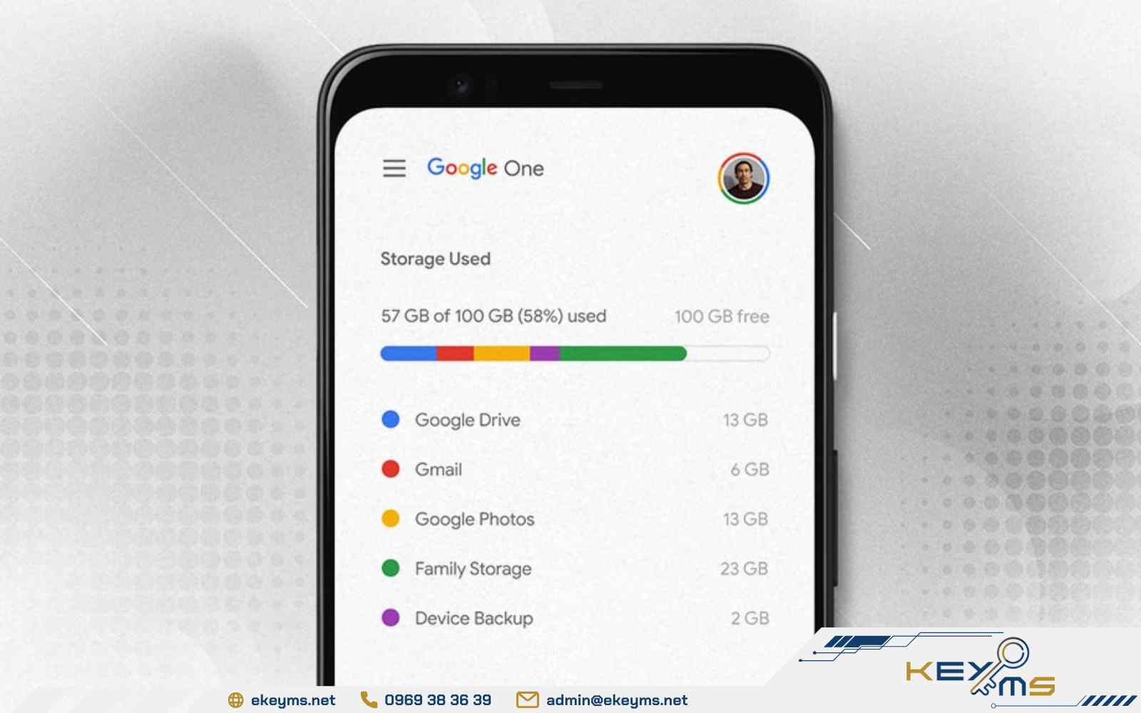 Tối ưu dung lượng Google One nhờ công cụ quản lý Storage Manager
