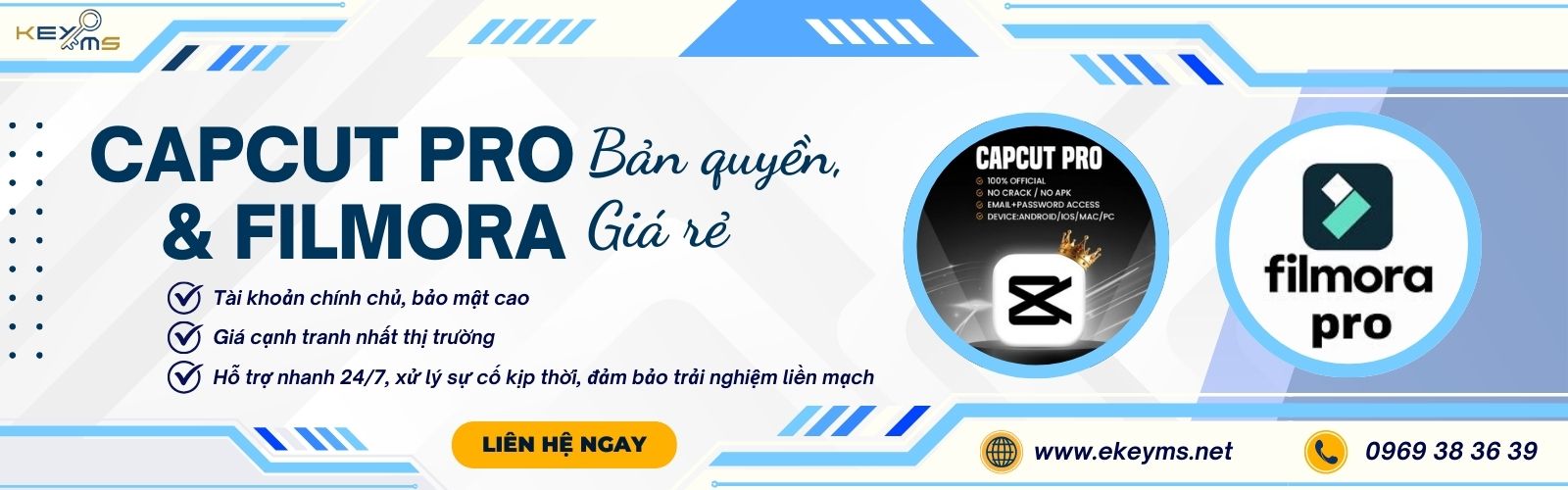 Tư vấn mua capcut pro và filmora