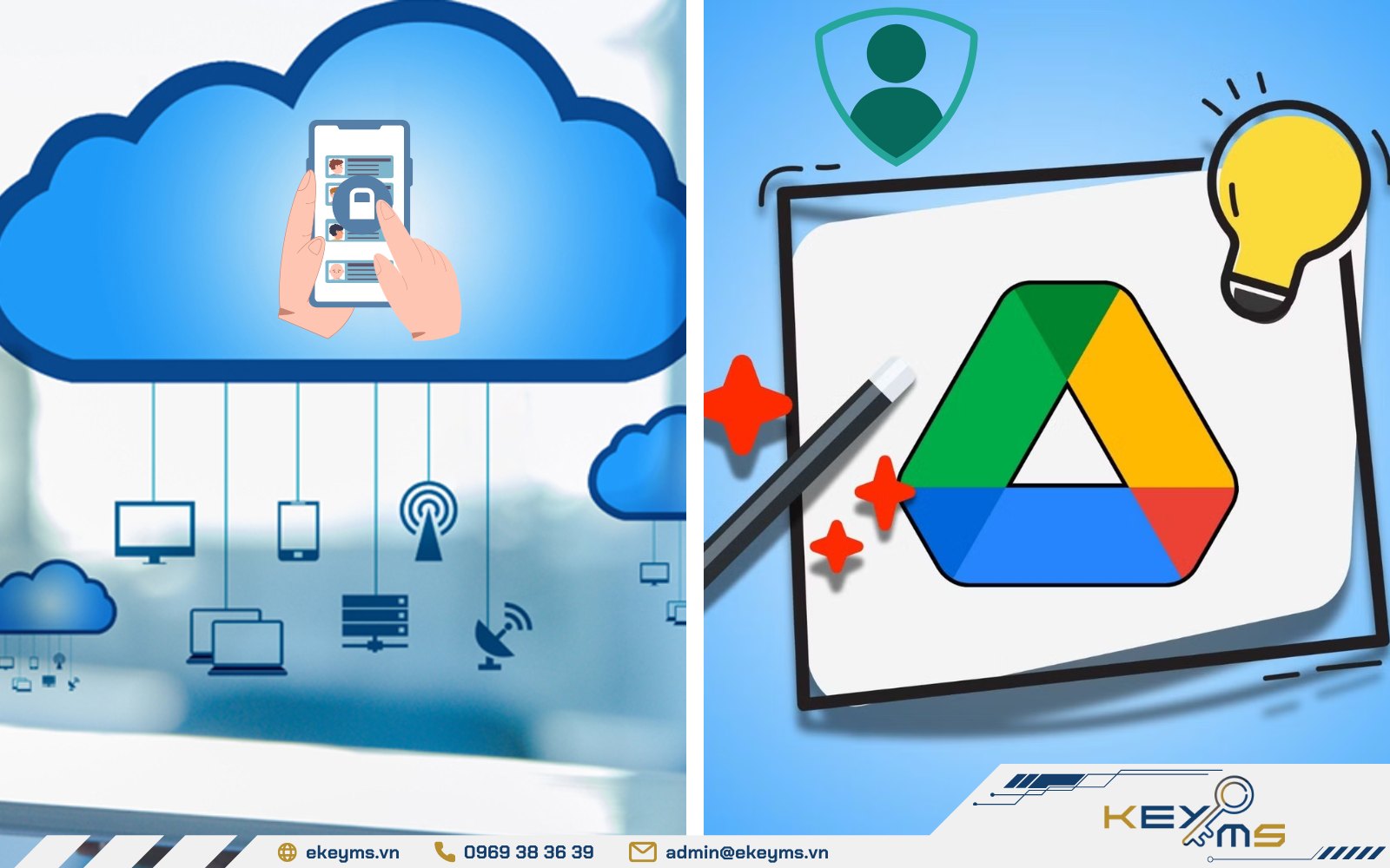 So sánh Google Drive và OneDrive về bảo mật và quyền riêng tư