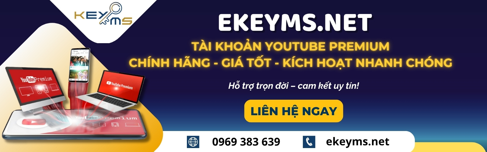 Nâng cấp YouTube Premium tại Ekeyms Nâng cấp YouTube Premium tại Ekeyms