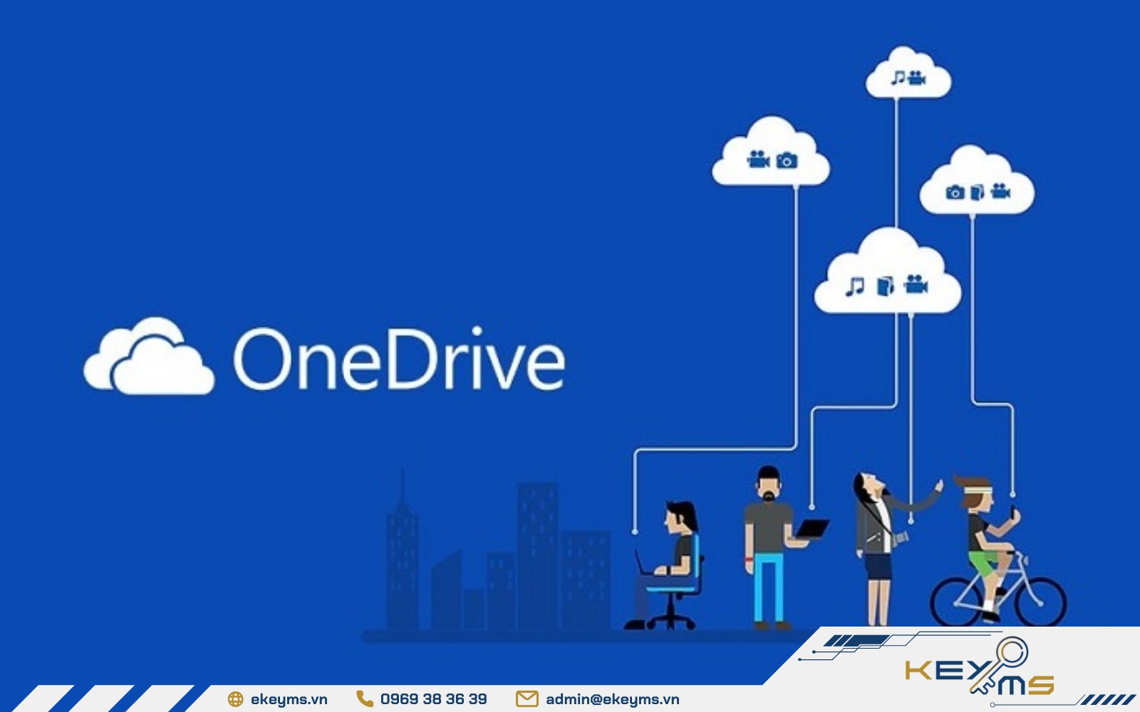 OneDrive là dịch vụ lưu trữ đám mây của Microsoft giúp lưu, đồng bộ và chia sẻ tệp trực tuyến