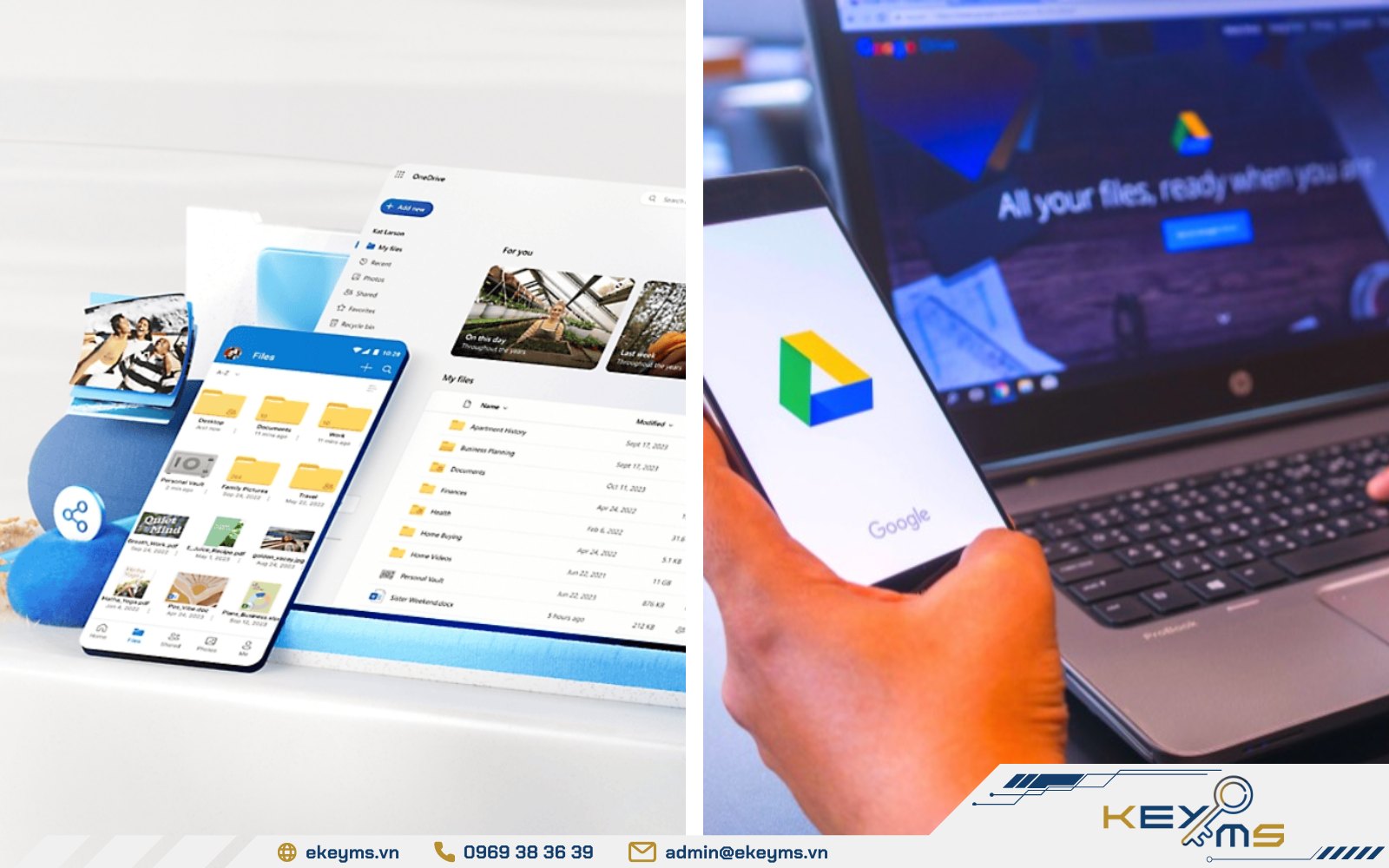 So sánh OneDrive với Google Drive về khả năng tương thích và hỗ trợ khách hàng